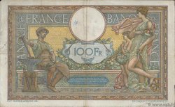 100 Francs LUC OLIVIER MERSON sans LOM FRANCIA  1918 F.23.10 BC+