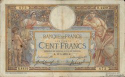 100 Francs LUC OLIVIER MERSON sans LOM FRANCIA  1918 F.23.10 RC+