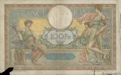 100 Francs LUC OLIVIER MERSON grands cartouches FRANCE  1924 F.24.02 B+
