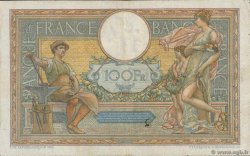 100 Francs LUC OLIVIER MERSON grands cartouches FRANCIA  1925 F.24.03 q.BB