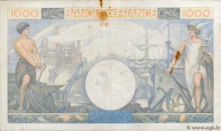 1000 Francs COMMERCE ET INDUSTRIE FRANCE  1940 F.39.01 F+