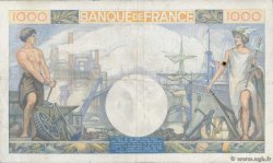 1000 Francs COMMERCE ET INDUSTRIE FRANCE  1940 F.39.01 pr.TTB