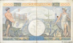 1000 Francs COMMERCE ET INDUSTRIE FRANCIA  1940 F.39.02 q.BB