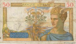 50 Francs CÉRÈS FRANKREICH  1935 F.17.05 fS