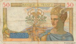 50 Francs CÉRÈS FRANCE  1935 F.17.15 TB