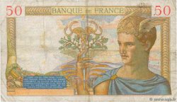 50 Francs CÉRÈS FRANKREICH  1935 F.17.18 fS