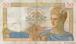 50 Francs CÉRÈS FRANCIA  1937 F.17.34 BC