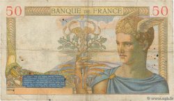 50 Francs CÉRÈS FRANKREICH  1935 F.17.16 S
