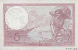 5 Francs FEMME CASQUÉE modifié FRANCE  1939 F.04.09 pr.NEUF