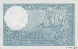 10 Francs MINERVE modifié FRANCIA  1939 F.07.01 q.FDC