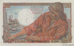 20 Francs PÊCHEUR FRANCIA  1949 F.13.16 q.AU