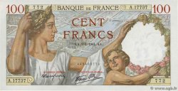 100 Francs SULLY FRANCE  1941 F.26.44