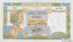 500 Francs LA PAIX FRANCIA  1941 F.32.18