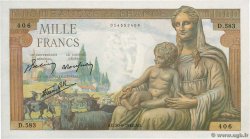 1000 Francs DÉESSE DÉMÉTER FRANCIA  1942 F.40.03 SPL+