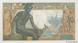 1000 Francs DÉESSE DÉMÉTER FRANKREICH  1942 F.40.03 VZ+