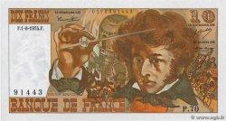 10 Francs BERLIOZ FRANCE  1974 F.63.06 UNC