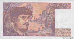 20 Francs DEBUSSY FRANCE  1987 F.66.08 UNC