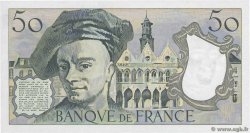 50 Francs QUENTIN DE LA TOUR FRANCIA  1976 F.67.01 q.FDC