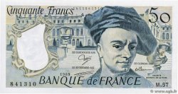 50 Francs QUENTIN DE LA TOUR FRANKREICH  1989 F.67.15