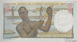 5 Francs FRENCH WEST AFRICA  1948 P.36 SC