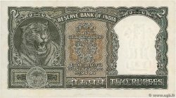 2 Rupees INDIA  1962 P.031 AU-