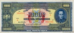 10000 Bolivianos BOLIVIE  1945 P.146 TTB