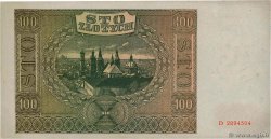 100 Zlotych POLAND  1941 P.103 XF+