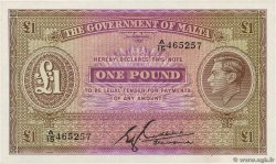 1 Pound MALTE  1940 P.20b fST