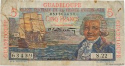5 Francs Bougainville GUADELOUPE  1946 P.31