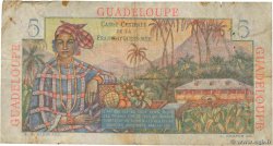 5 Francs Bougainville GUADELOUPE  1946 P.31 B+
