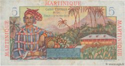 5 Francs Bougainville MARTINIQUE  1946 P.27a MBC