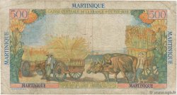 500 Francs Pointe à Pitre MARTINIQUE  1949 P.32 q.MB