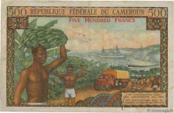 500 Francs CAMERUN  1962 P.11 q.MB