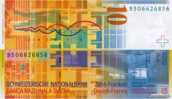 10 Francs SWITZERLAND  1995 P.66a UNC-