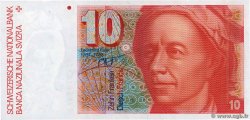 10 Francs SUISSE  1990 P.53h SUP