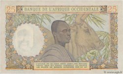 25 Francs FRENCH WEST AFRICA  1943 P.38 fST