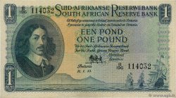 1 Pound SOUTH AFRICA  1955 P.093e VF+