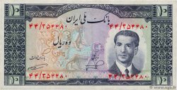 10 Rials IRAN  1953 P.059 fST