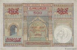 500 Francs MARUECOS  1949 P.46 BC+
