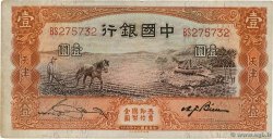 1 Yüan REPUBBLICA POPOLARE CINESE Tientsin 1935 P.0076 MB