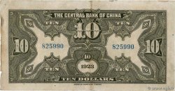 10 Dollars CHINE Kwangtung 1923 P.0176d pr.TTB