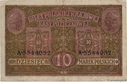 10 Marek POLOGNE  1917 P.012 B+