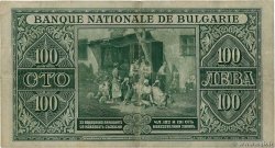 100 Leva BULGARIE  1925 P.046a TB