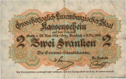2 Francs LUSSEMBURGO  1919 P.28 MB