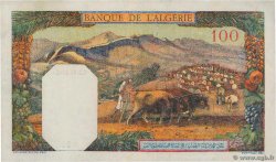 100 Francs ALGÉRIE  1942 P.088 pr.SUP