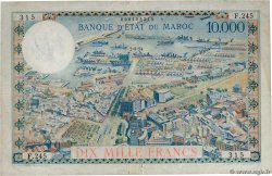 10000 Francs MAROC  1954 P.50a pr.TB