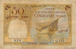 50 Francs DJIBUTI  1952 P.25 B