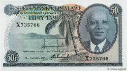 50 Tambala MALAWI  1975 P.09c NEUF