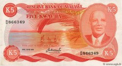5 Kwacha MALAWI  1979 P.15c TTB+