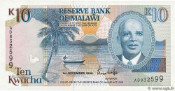 10 Kwacha MALAWI  1990 P.25a ST